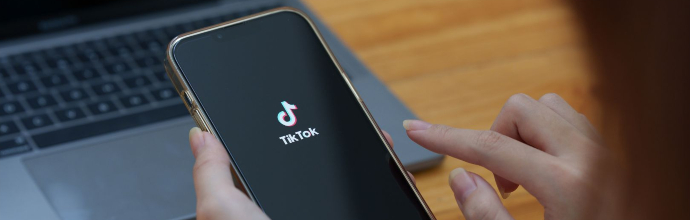 TikTok Application Icon on Phone